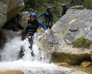 Descubrimiento de barranquismo por un día cerca de La Meije 